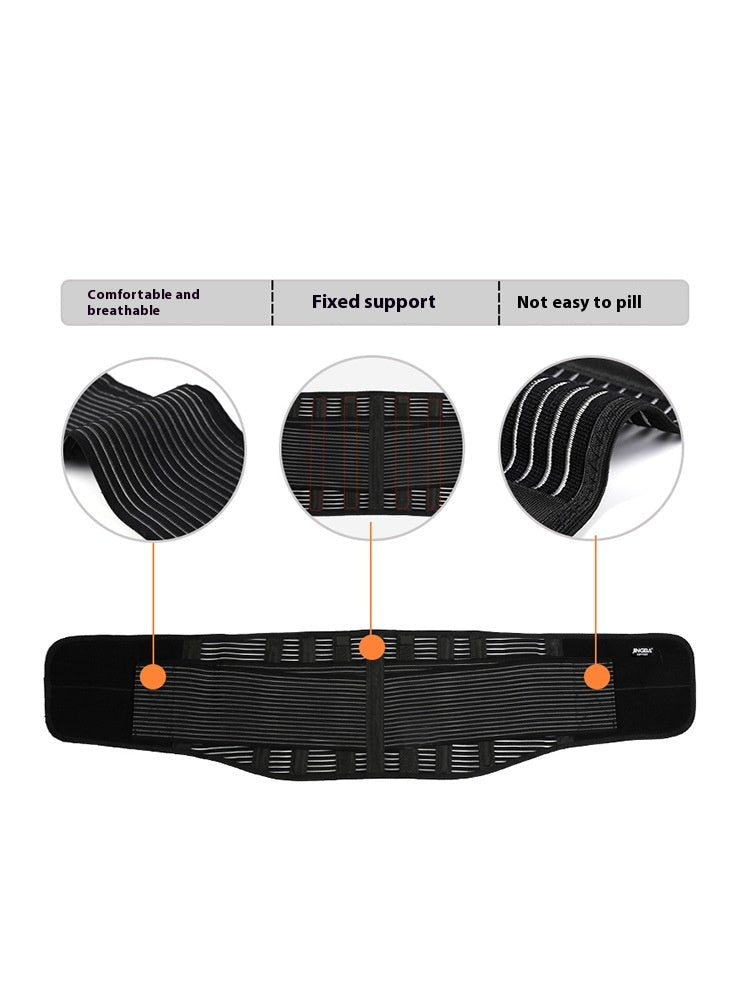 Breathable Pressurized Fixed Support Belt Outdoor Sports Weightlifting Fitness Running Protective Gear - Fittail Shop