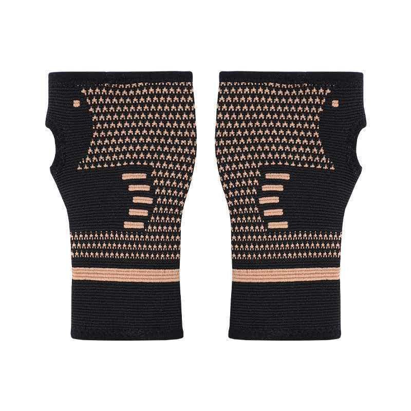Compression Weightlifting Wrist Guards Breathable Knitted Hand Wraps For Fitness And Wrist Support - My Store