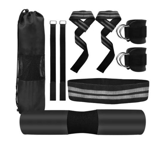 Fitness Dumbbell Weightlifting Belt Tension Band - My Store