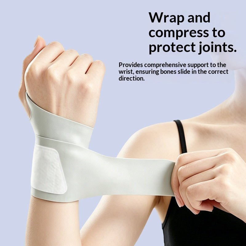 Wrap-Around Sports Wristband, Lightweight, Breathable, Tennis, Basketball, Fitness Training, Pressurized, Stable, Anti-Sprain Wrist Brace - My Store