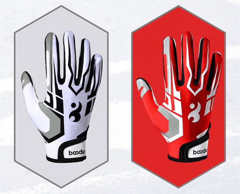 American Football Rugby Gloves Outdoor Silicone Sports Non-slip Catching Baseball Gloves For Men And Women - Fittail Shop