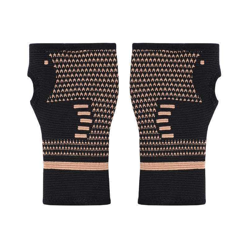 Compression Weightlifting Wrist Guards Breathable Knitted Hand Wraps For Fitness And Wrist Support - My Store