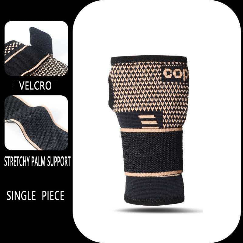 Compression Weightlifting Wrist Guards Breathable Knitted Hand Wraps For Fitness And Wrist Support - My Store