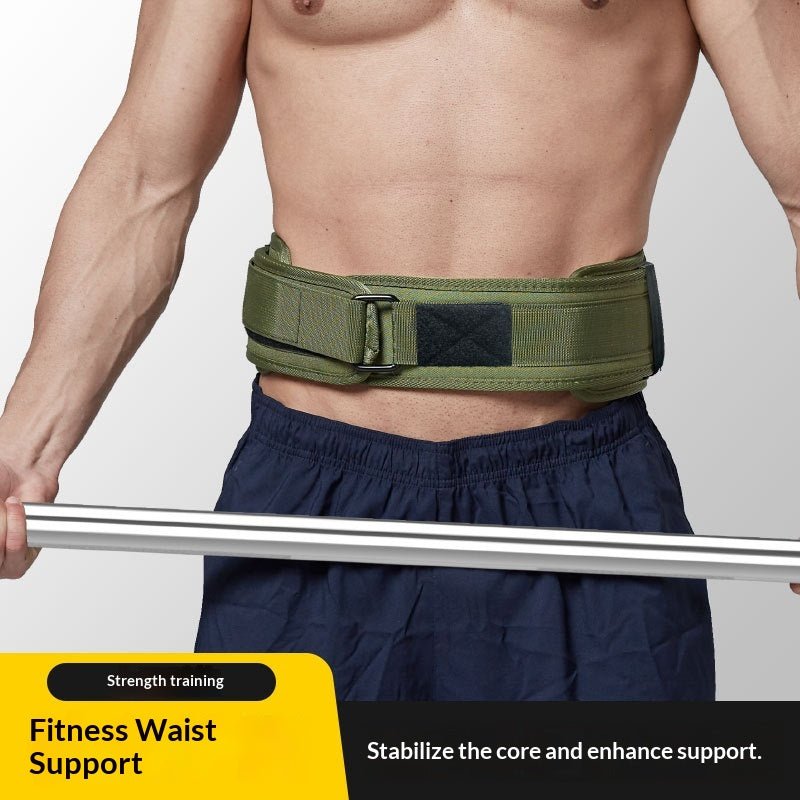 Fitness Belt Sports Belt Men's Squat Strength Training Pressurized EVA Hard Pull Mechanical Weightlifting Belt - Fittail Shop