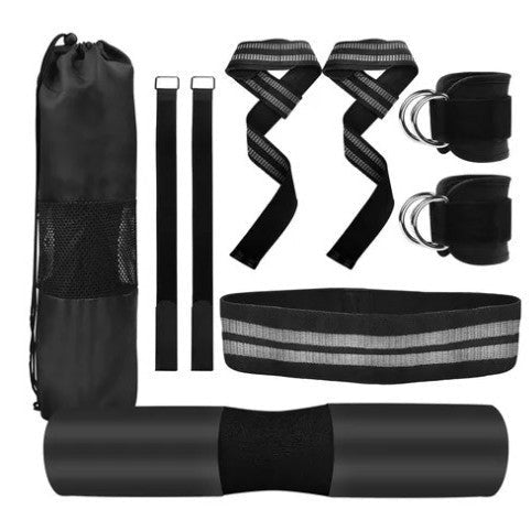 Fitness Dumbbell Weightlifting Belt Tension Band - My Store