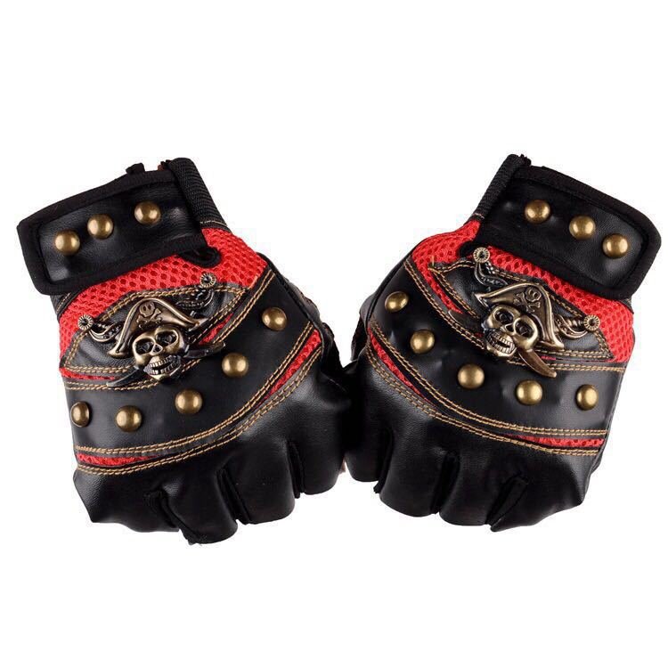 Hip hop Break Dancing Sport Riding Skull Gloves - Fittail Shop