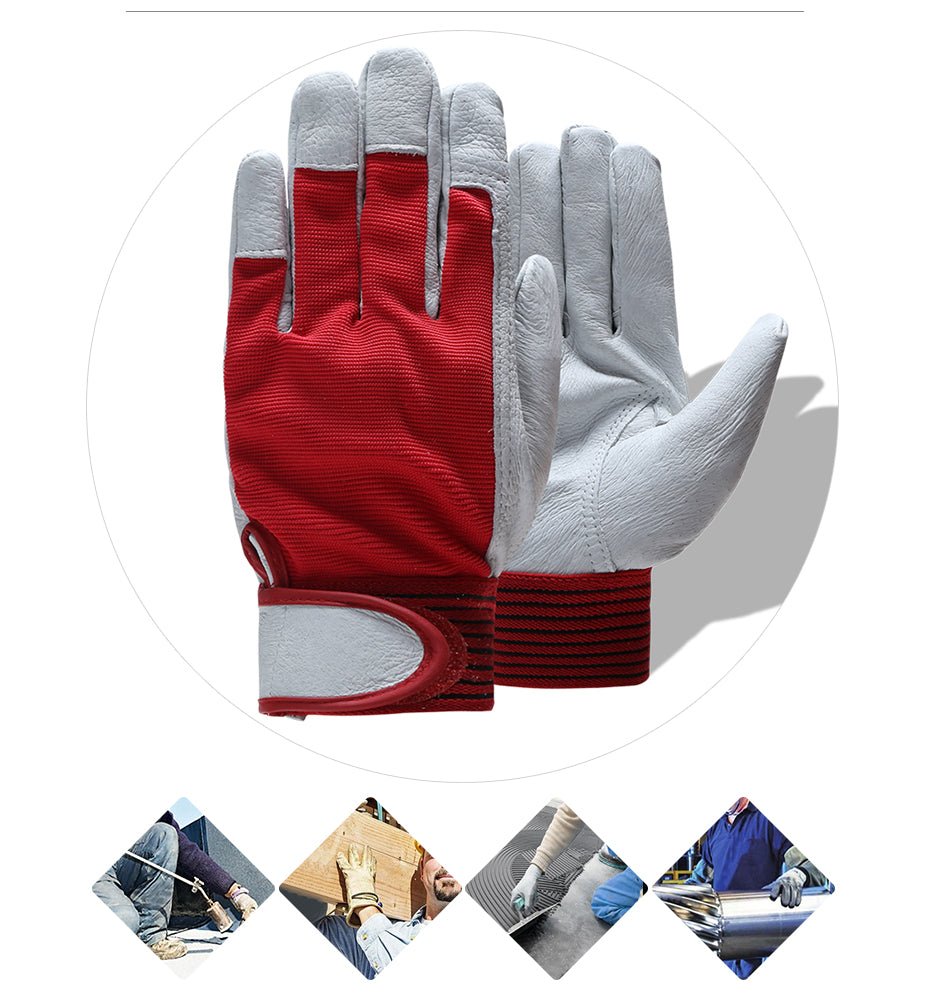 Labor protection gloves pigskin gloves - My Store