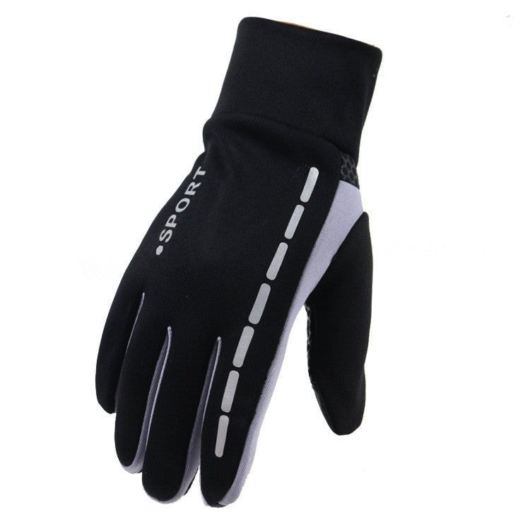 Outdoor Driving Men's Sports Fitness Autumn And Winter Cycling Gloves - Fittail Shop