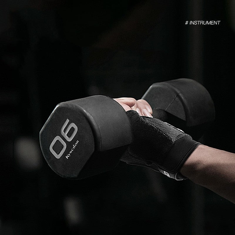 Sports Weightlifting Breathable Non-slip Silicone Half Finger Gloves - My Store
