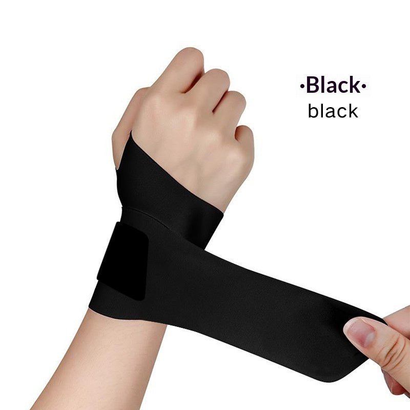 Wrap-Around Sports Wristband, Lightweight, Breathable, Tennis, Basketball, Fitness Training, Pressurized, Stable, Anti-Sprain Wrist Brace - My Store