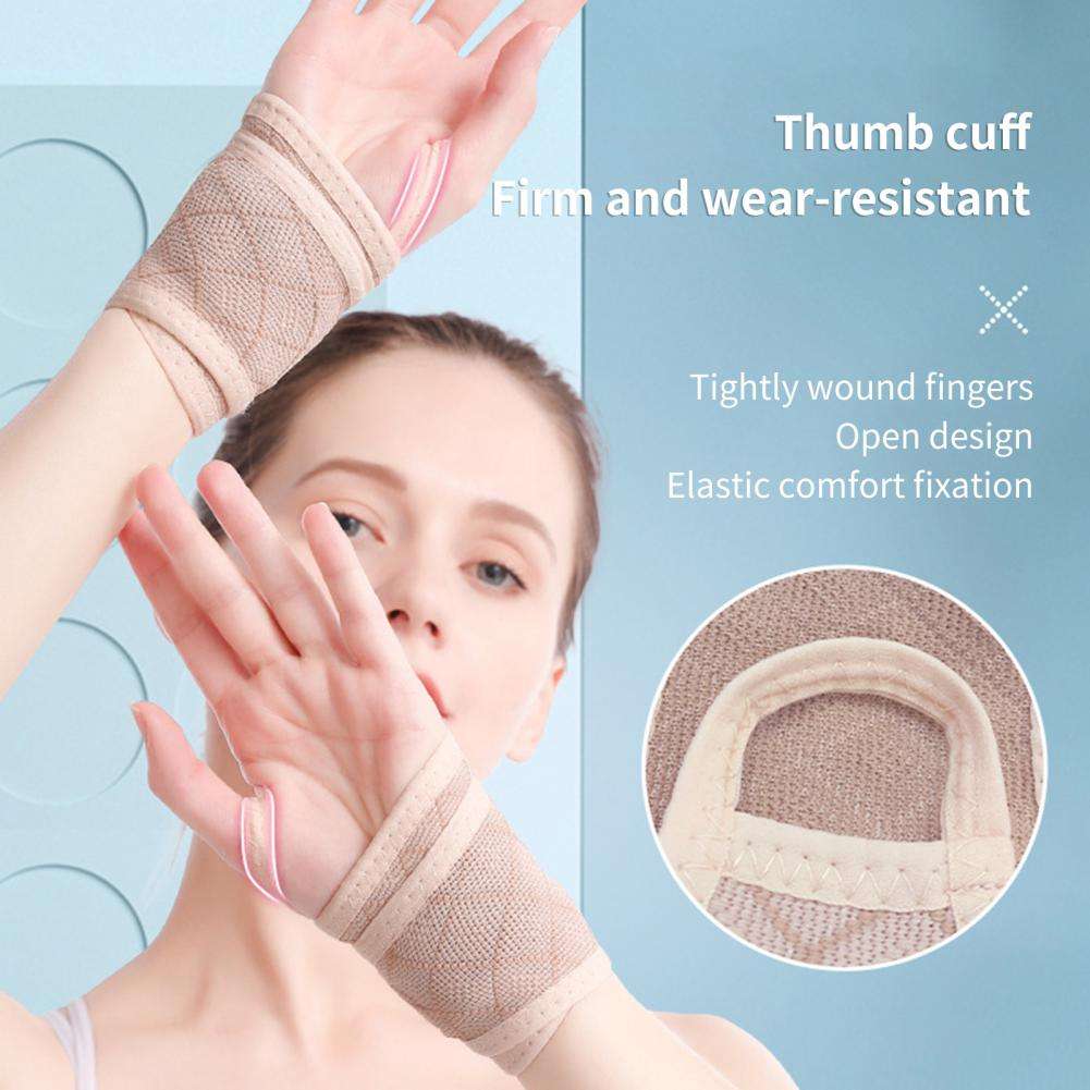 Wrist Brace Carpal Tunnel For Men And Women Fit, Lightweight Adjustable Wrist Support Brace For Tendinitis, Sprains Arthritis, Pain Relief, Compression Wrist Wrap For Sports, Workout And Daily Use - My Store