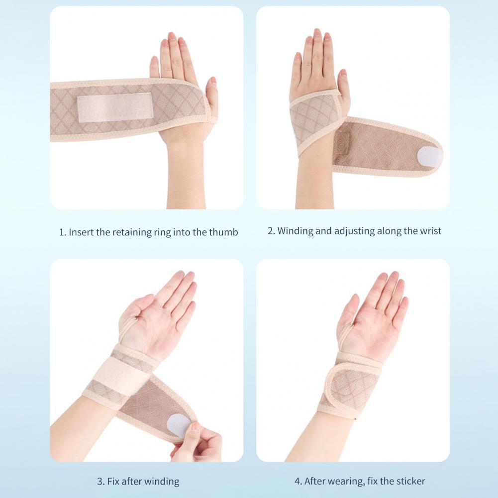 Wrist Brace Carpal Tunnel For Men And Women Fit, Lightweight Adjustable Wrist Support Brace For Tendinitis, Sprains Arthritis, Pain Relief, Compression Wrist Wrap For Sports, Workout And Daily Use - My Store